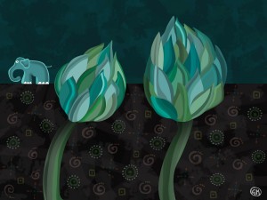 Artichokes-at-Night